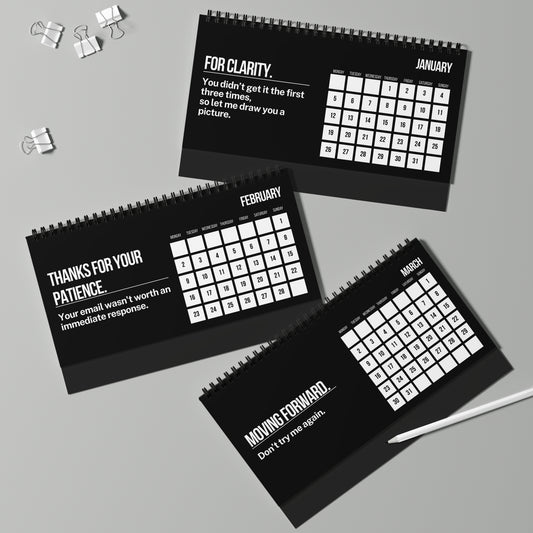 2026 Calendar Per My Last Email Corporate Email Lingo Funny Translations