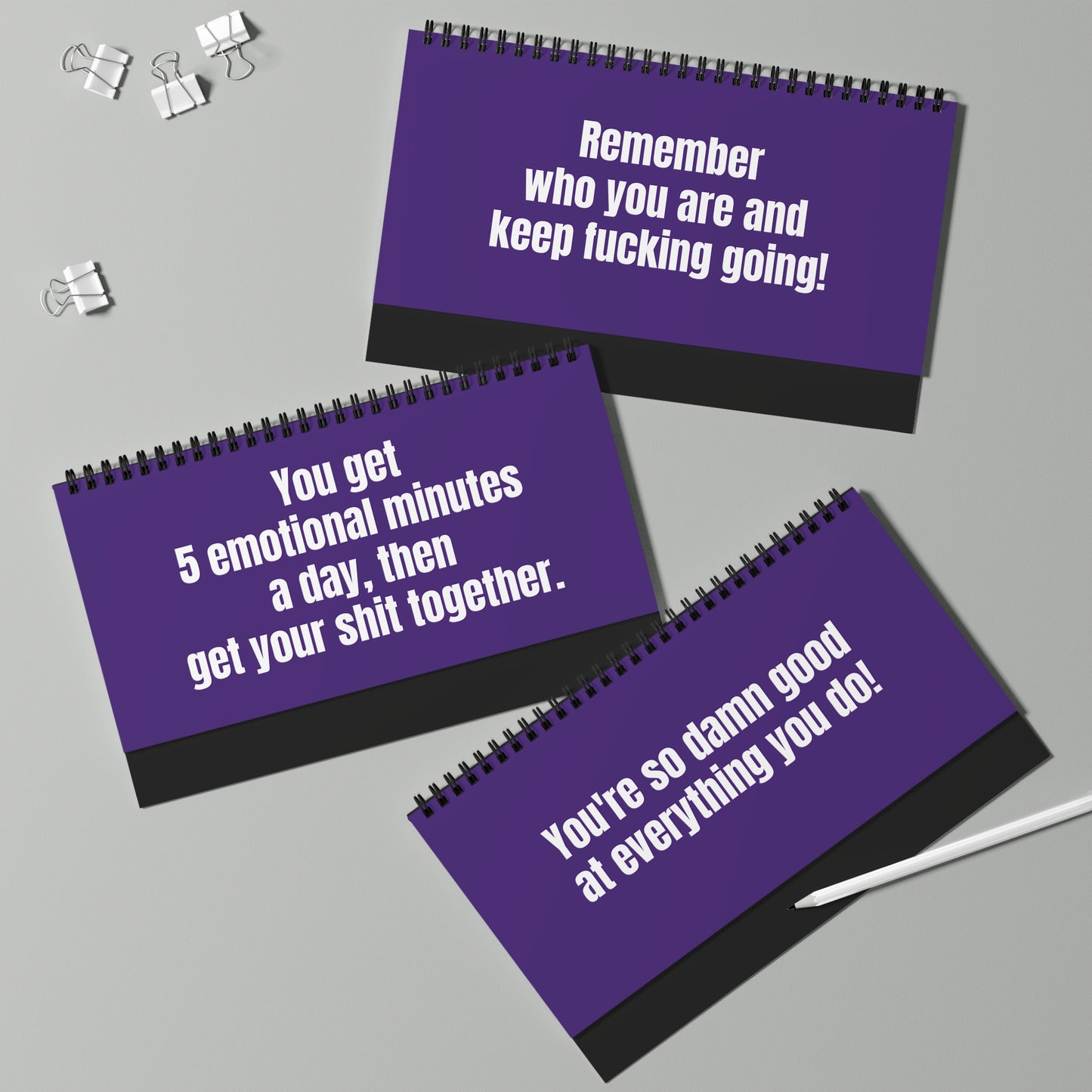 Funny black desk sign reading ‘Straighten Your F*cking Crown’ q4