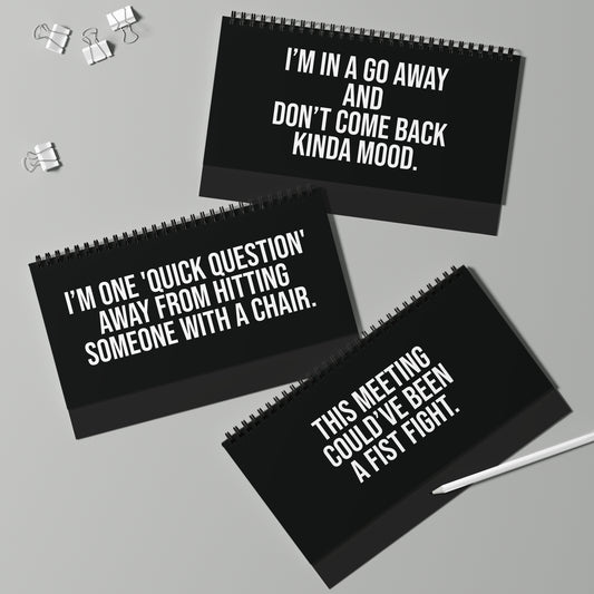 q1 Desk Sign “I’m on Mute for a Reason”