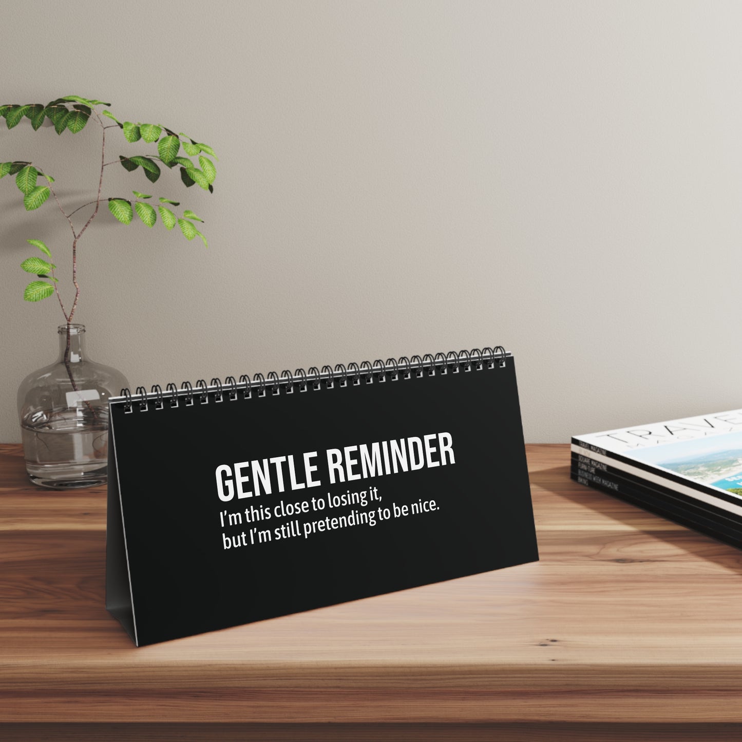 Sarcastic desk sign with email lingo translations lifestyle2