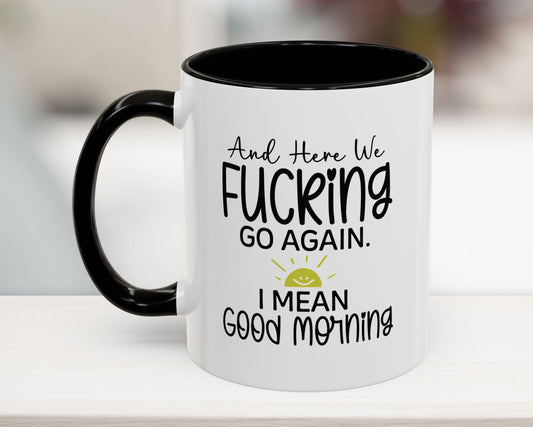 Black 11oz sarcastic office coffee mug – a humorous gift for coworkers, bosses, and work besties