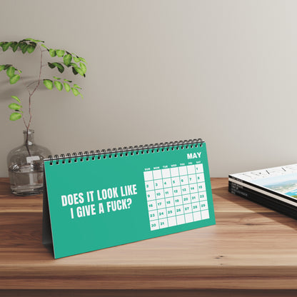 NOT TODAY! 2027 Unfiltered Desk Calendar