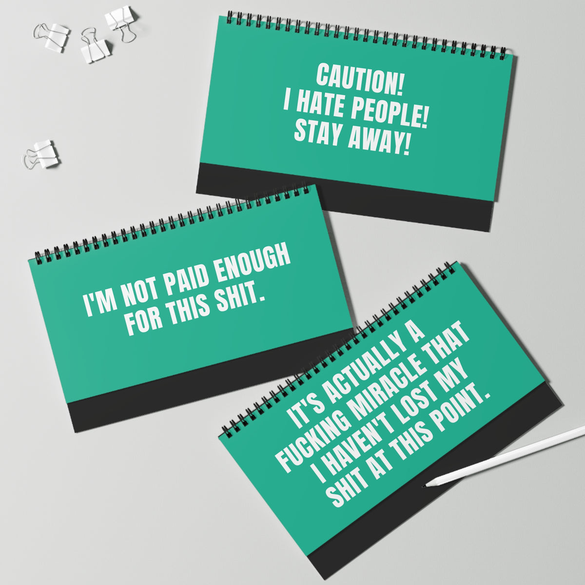 NOT TODAY! Unfiltered Desk Statuses Desk Flip Sign