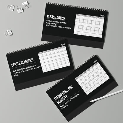 2027 Per My Last Email Desk Calendar SFW