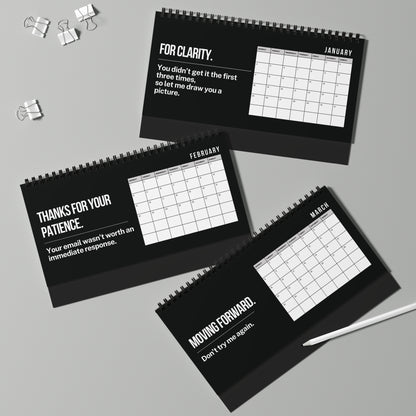 2027 Per My Last Email Desk Calendar SFW
