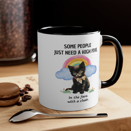 High Five with a Chair Mug 11 AU