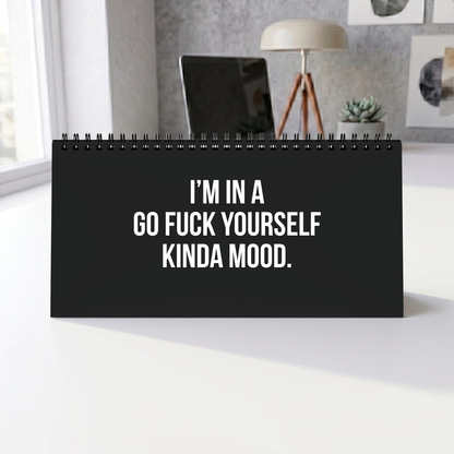 “I'M ON MUTE FOR A REASON” Mood Sign for Work