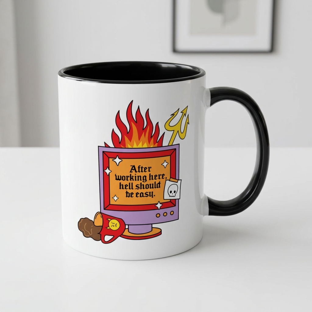 After Working Here Hell Should Be Easy Mug (11, 15oz)