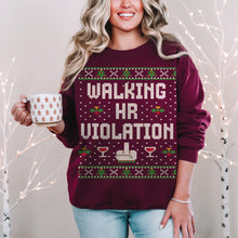 Walking HR Violation Unisex Ugly Christmas Sweater