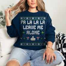 Fa La La Leave Me Alone Unisex Ugly Christmas Sweater