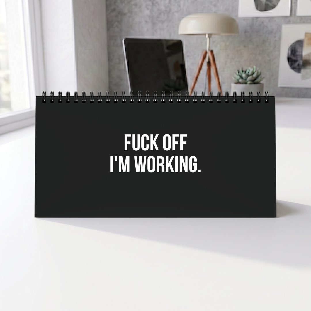 “I'M ON MUTE FOR A REASON” Mood Sign for Work