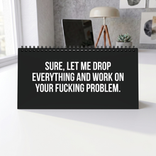 “I'M ON MUTE FOR A REASON” Mood Sign for Work
