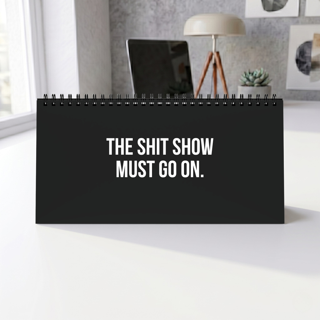 “I'M ON MUTE FOR A REASON” Mood Sign for Work