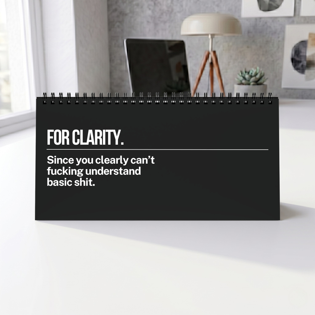 Per My Last Email Desk Sign