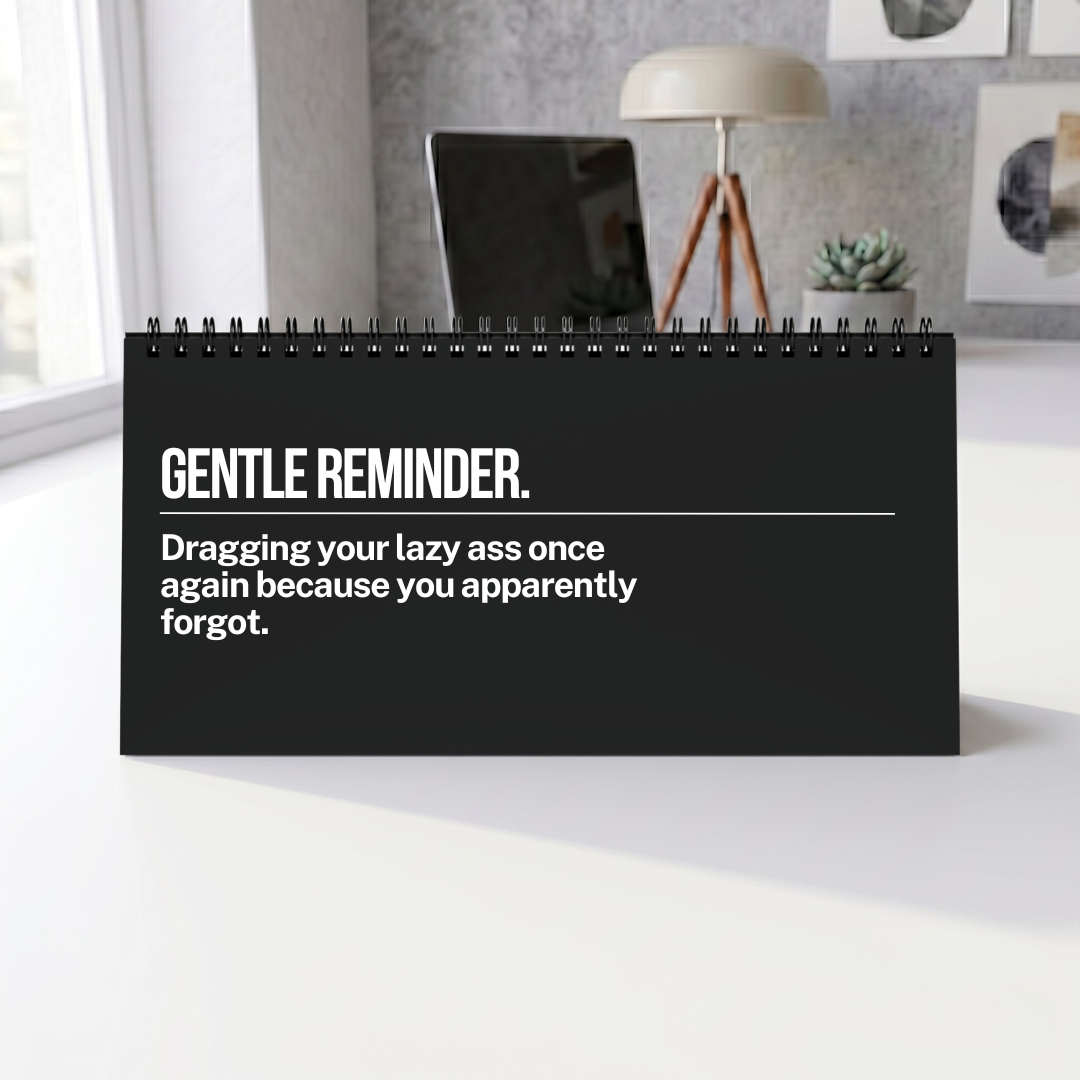 Per My Last Email Desk Sign
