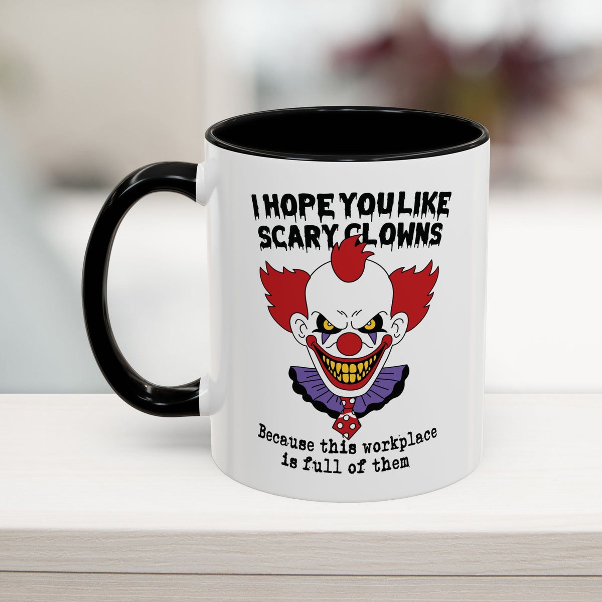 Scary Clowns Mug (11, 15oz)