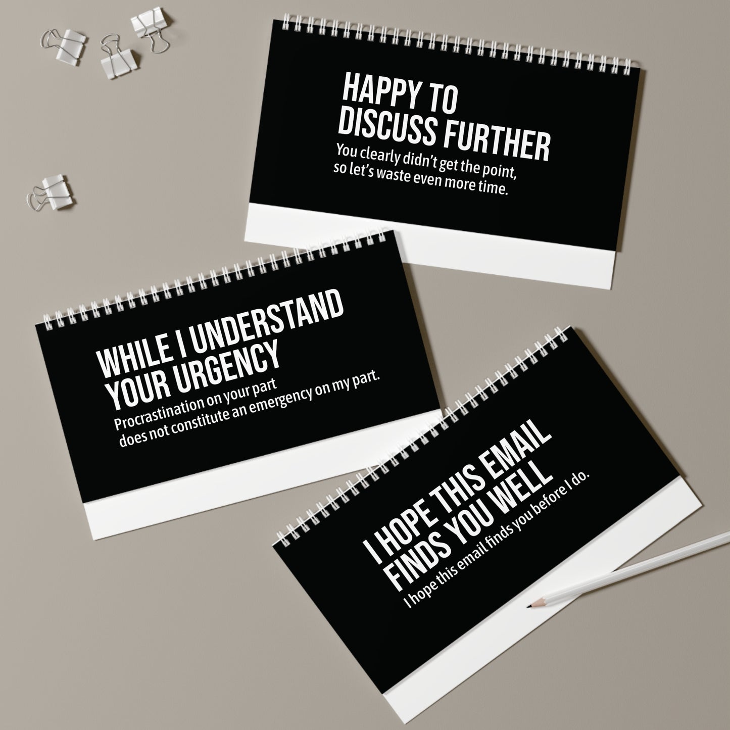 Per My Last Email Corporate Email Lingo Funny Translation Desk Sign AU
