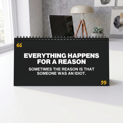 Honestly Toxic Corporate Motivation Desk Sign