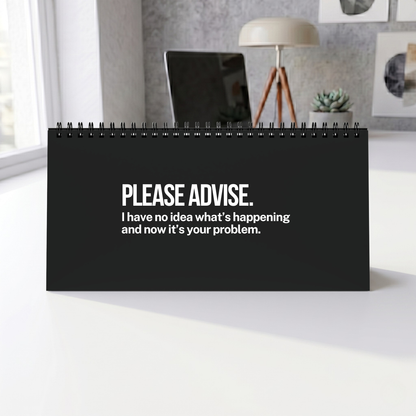 Per My Last Email Corporate Email Lingo Funny Translation Desk Sign