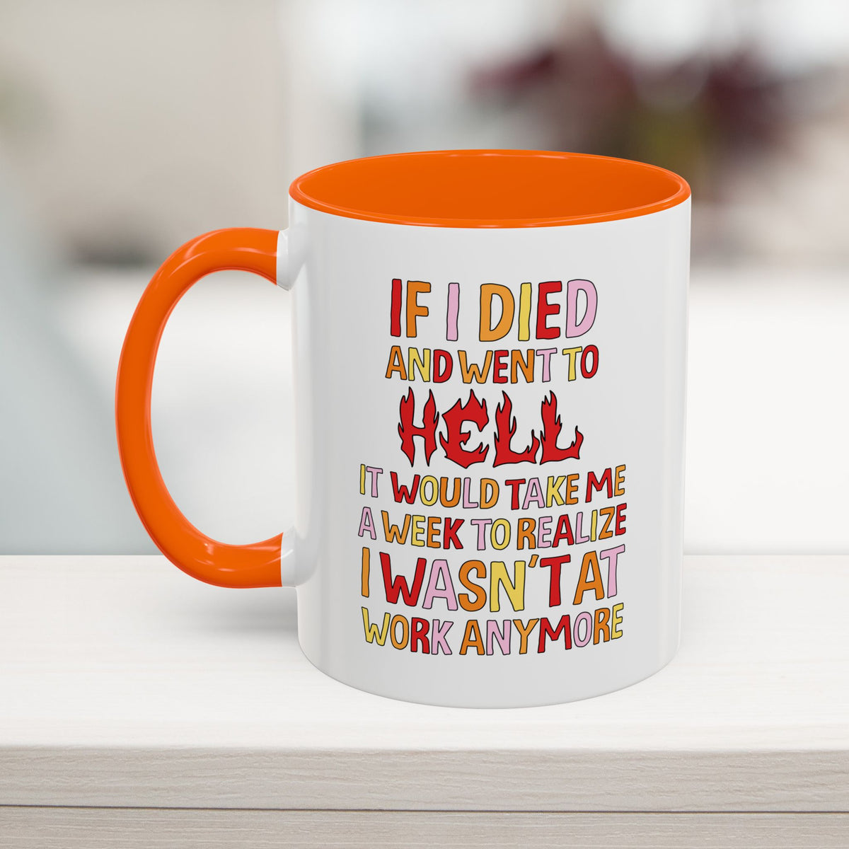 Work Hell Mug (11, 15oz)