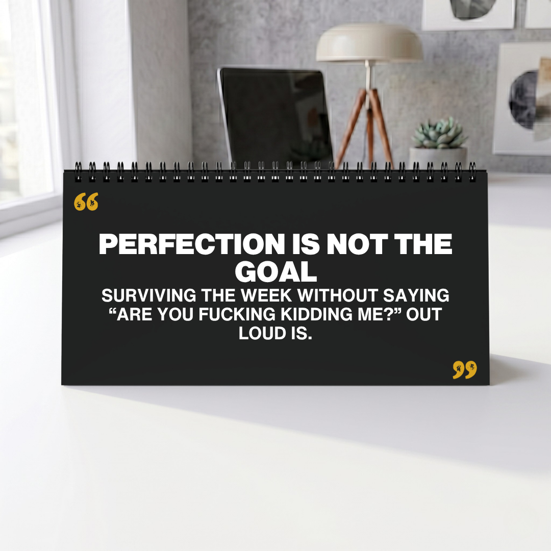 Honestly Toxic Corporate Motivation Desk Sign