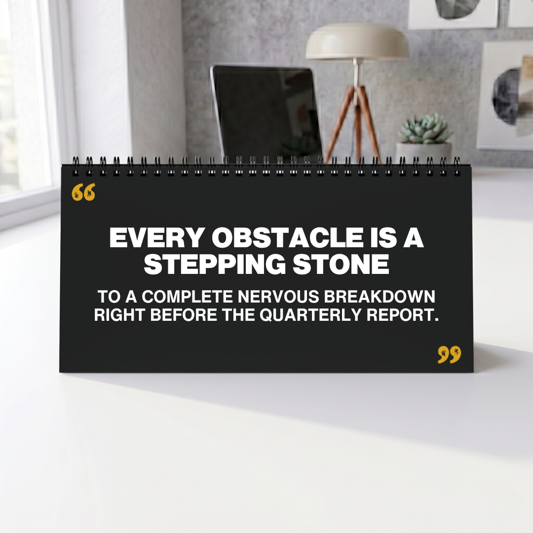 Honestly Toxic Corporate Motivation Desk Sign
