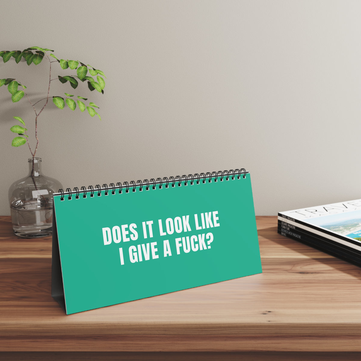 NOT TODAY! Unfiltered Desk Statuses Desk Flip Sign