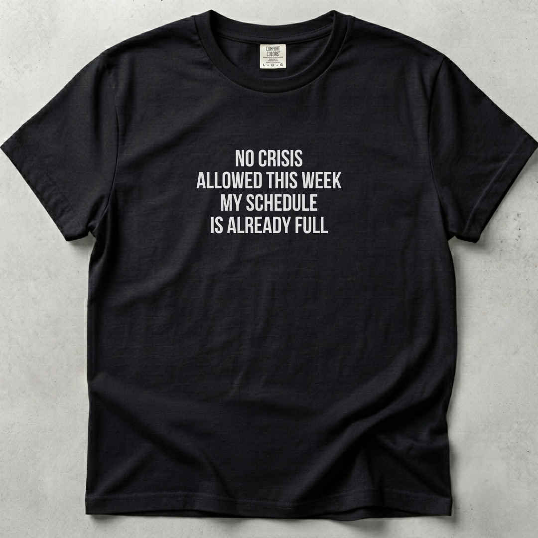 No Crisis Allowed Unisex T-shirt