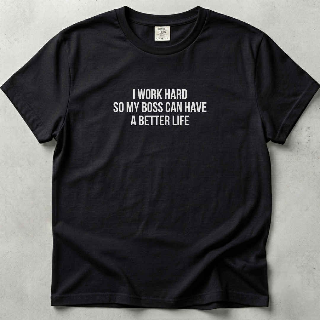 I Work Hard Unisex T-shirt