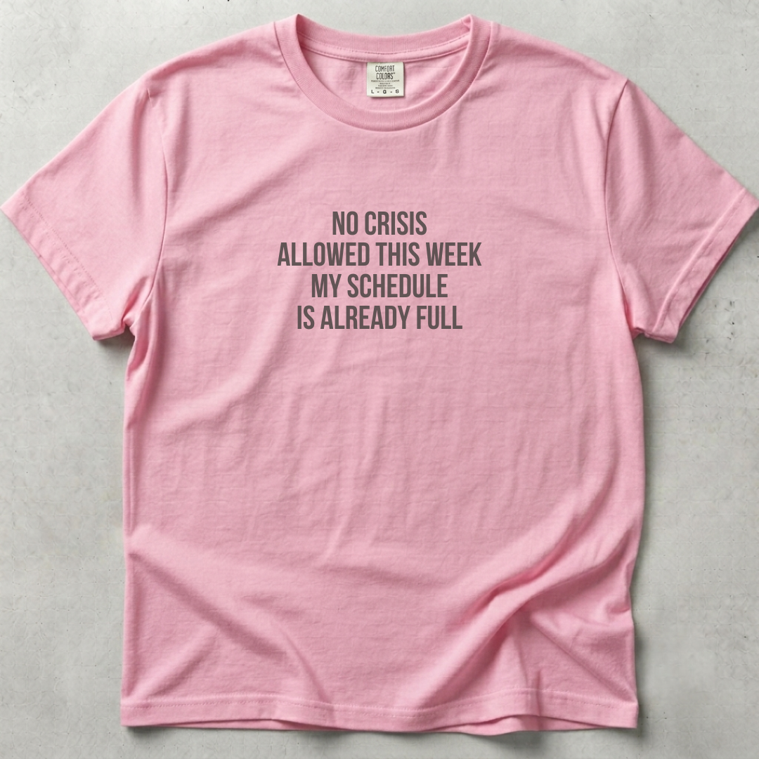 No Crisis Allowed Unisex T-shirt
