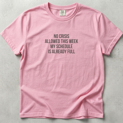 No Crisis Allowed Unisex T-shirt
