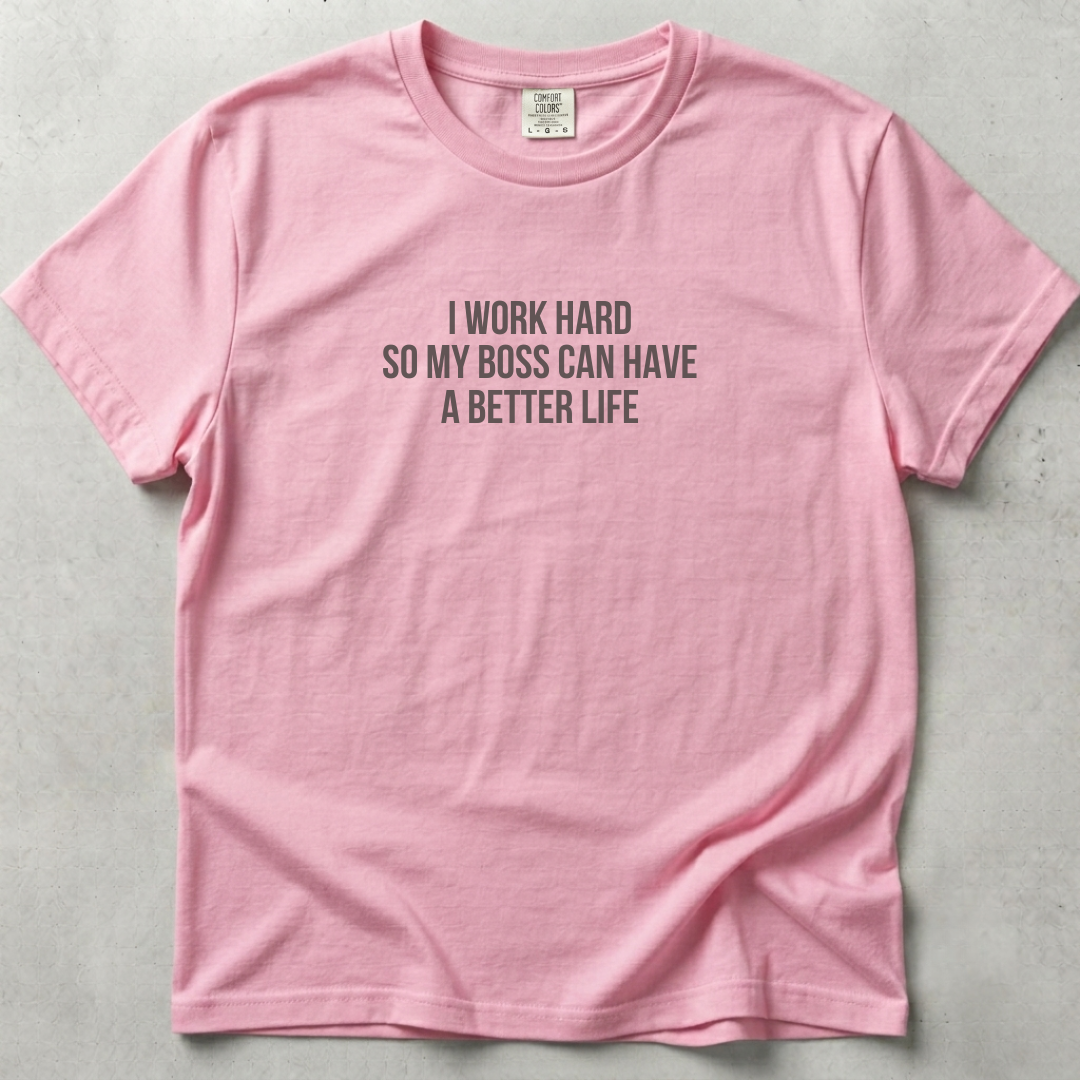I Work Hard Unisex T-shirt