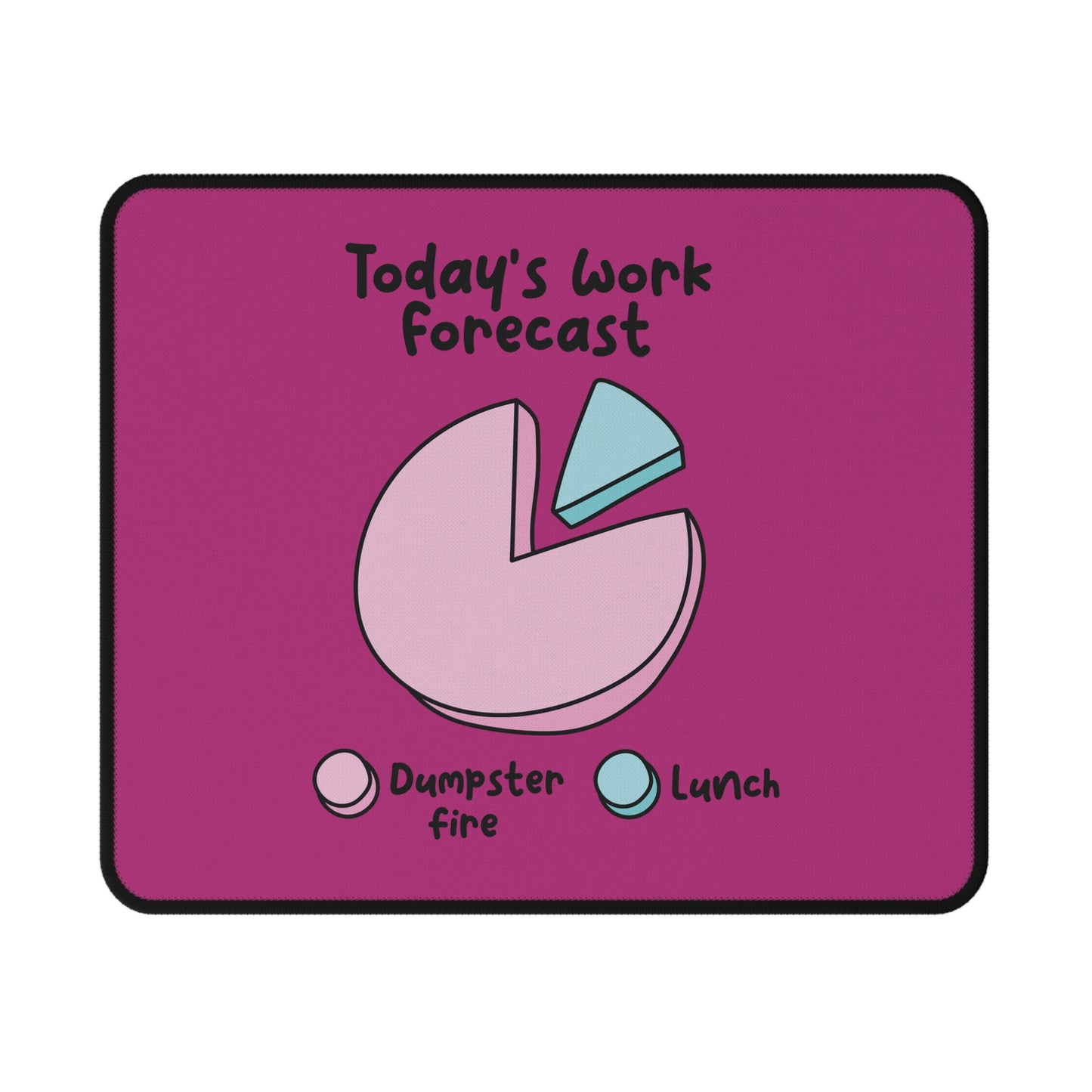 Work Forecast Mouse Pad