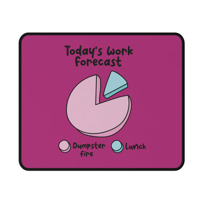 Work Forecast Mouse Pad