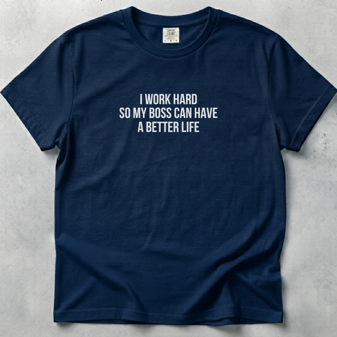 I Work Hard Unisex T-shirt
