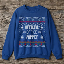 Official Office Yapper Unisex Ugly Christmas Sweatshirt