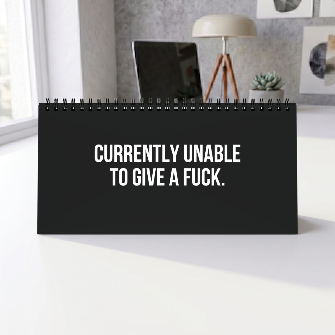 “I'M ON MUTE FOR A REASON” Mood Sign for Work