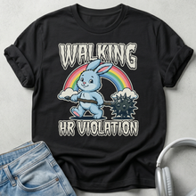 Walking HR Violation Bunny T-shirt