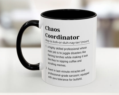 chaos coordinator mug 11oz us