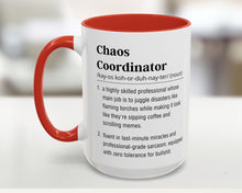 Chaos Coordinator Definition mug