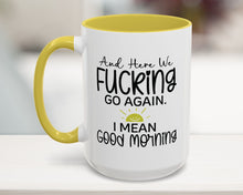 Yellow 15oz sarcastic office mug – the ultimate workplace gag gift