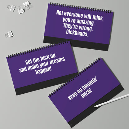 Funny black desk sign reading ‘Straighten Your F*cking Crown’ q1