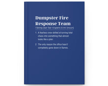 Blue book with text on a white background