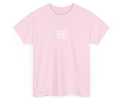 pink t-shirt on a white background
