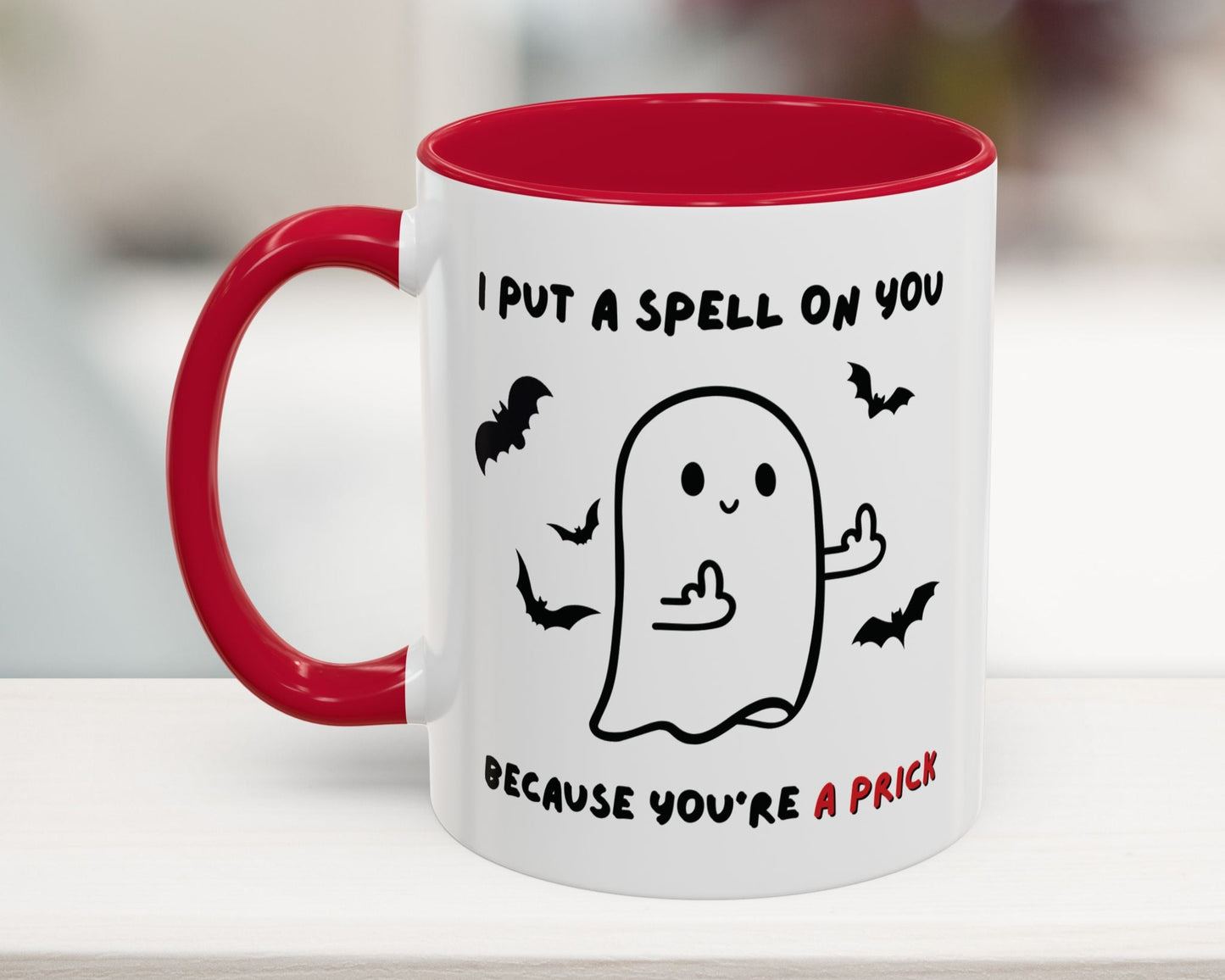 I Put A Spell on You Rude Halloween Mug (11, 15oz)