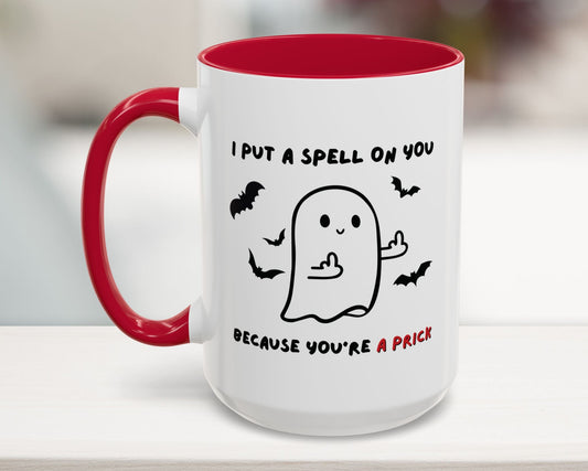 I Put A Spell on You Rude Halloween Mug (11, 15oz)