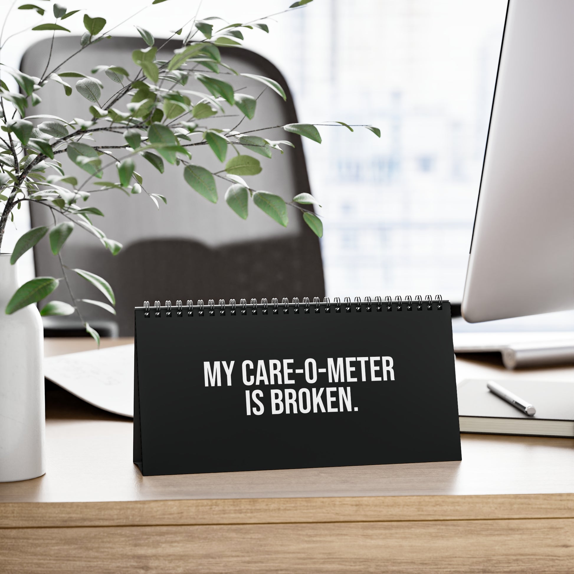 Lifestyle Desk Sign “I’m on Mute for a Reason”