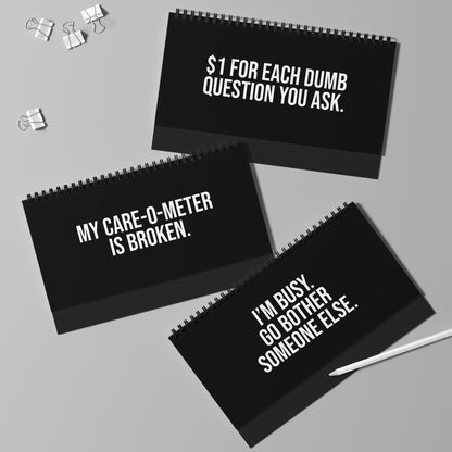 q2 Desk Sign “I’m on Mute for a Reason”