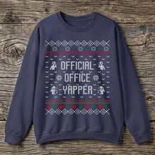 Official Office Yapper Unisex Ugly Christmas Sweatshirt