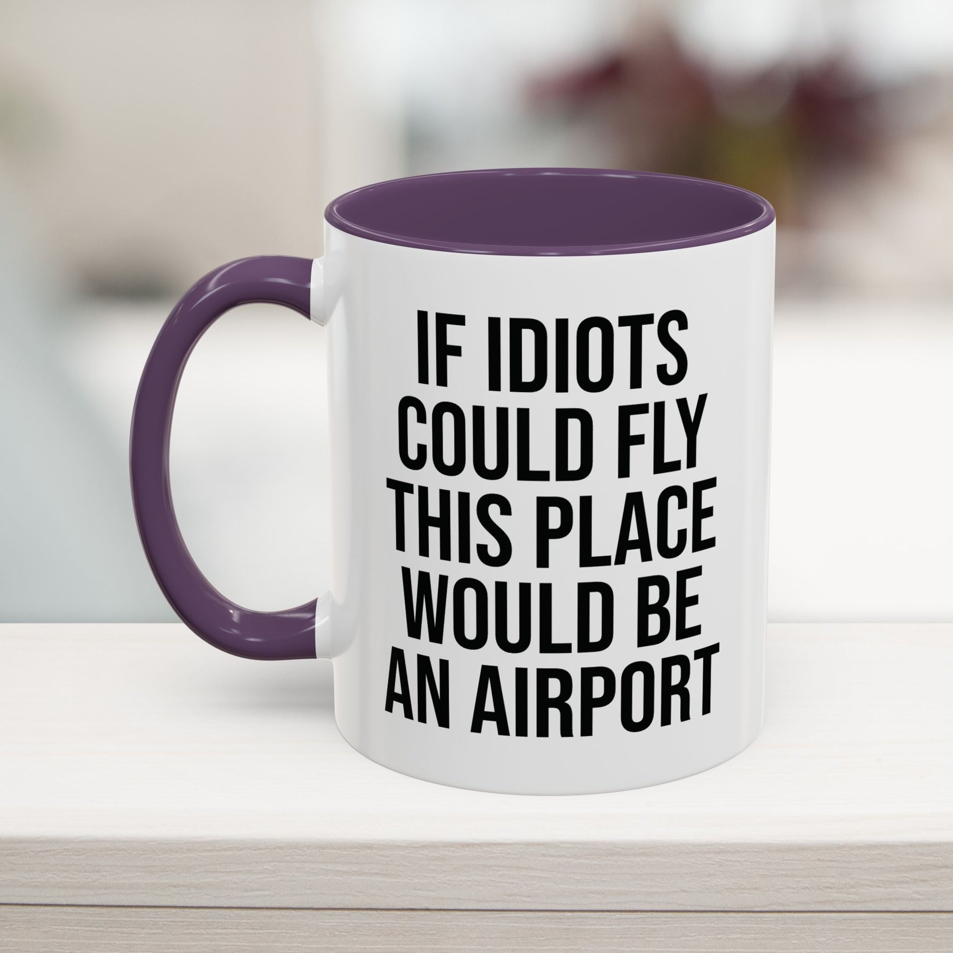 purple 11oz funny coffee mug – perfect sarcastic gift for office workers